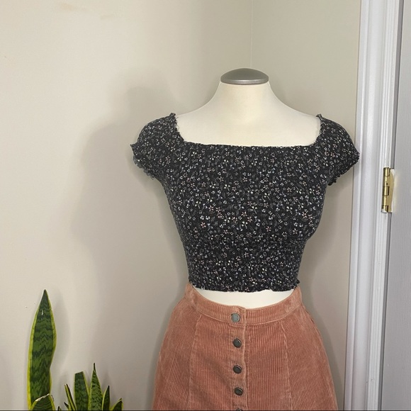 Garage floral crop top - Picture 2 of 3